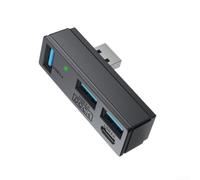 USB Hub 4 Port USB 3.0 Expander with High-Speed File for Steam Deck for ps5 Desktop Computer Travel Use Compact Design