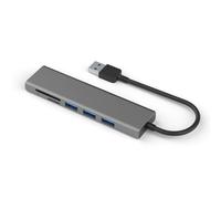 USB Hub 4 Ports USB Aluminum Portable 4 Port USB Hub USB Multiple Plugs for Portable Laptop USB Extender