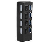 USB Hub Adapter Lightweight Docking Station with Power Supply
