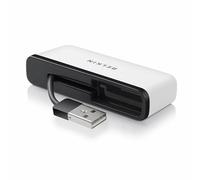 Belkin Portable 4 Port Travel USB Hub, White/Black