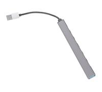 USB Hub Data Transfer USB Port Expander for Aluminium Alloy 7-port