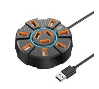 USB Hub - Fast Data Transmission, High Performance Connectivity | Widely Applicable and Perfect for Expanding Your Connectivity Horizons with Laptops, Computers