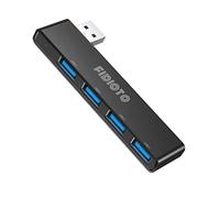 USB Hub, Fidioto 4 Port USB Adapter(1 * 3.0 Hub, 3 * 2.0 Hub), Networking Hub Expander for Laptop, iMac Pro, MacBook Air, Mac mini/Pro, Surface Pro, Notebook PC, USB Flash Drives and Mobile HDD Etc.