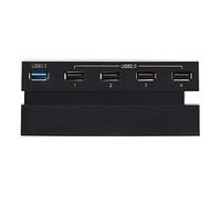 USB Hub for Bewinner 5 Ports/Multi-Ports/Low Profile/Easy Installation/Stylish Hub ABS Hub for Game Console with USB 3.0 and USB 2.0 Port