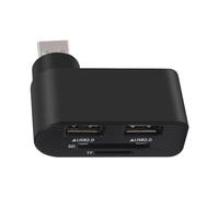 USB Hub For Laptop,4 Port USB Multi-Port Splitter | 480Mbps Rotatable Multifunctional USB Extender Hub For Notebook, Car, Laptop, Tablets