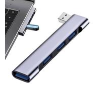 USB Hub for Laptop | USB 3.0 Port Adapter Hub | 4 Port High Speed USB Splitter with Type C Compatibility Feature | Plug-and-Play USB Expander for Laptop, Desktop or Workstations-i