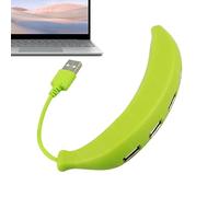 USB Hub For Laptop - USB Port Hub, Banana Multiport USB Adapter | Innovative Design 4 Port Banana Shape USB Splitter, Expanse Hub