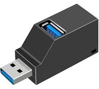 USB Hub,High Speed Mini USB 3.0 USB 2.0 HUB 3 Port Splitter (2 USB 2.0 zUSB 3.0) Distribution Adapter for PC Laptop MacBook Notebook USB Flash Drives