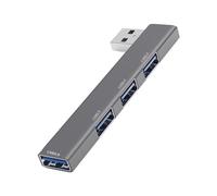 USB Hub - Multiport USB Adapter | 4 Port USB Extender | USB 3.0 Extension Hub | USB Hub Splitter | Portable USB Adapter Multiport Expander for Laptop, Drive, Printer, PC