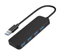 USB Hub Splitter 4-Port Extender Multiport USB Adapter,USB 3.0 for Laptop, Xbox, Flash Drive, HDD, Console, Printer, Camera,Keyborad, Mouse