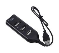 USB Hub Splitter 4 Port USB 2.0 Abs Data Expansion Adapter