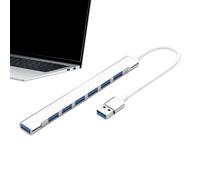 USB Hub Splitter, Portable Docking Station Hub for Laptop: Computer Dock, USB Extender Hub Dongle, Multiport USB Hub for