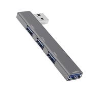 USB Hub - USB Hub - 4 Port USB Hub 3.0 Hub High Speed USB Splitter Multiport Adapter For Laptops USB Hub Extender Portable USB Splitter For Computers From Burea