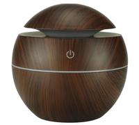 USB Humidifier 200ml with 7 LED Colours, Compact Aroma Diffuser 3W with Dry Run Protection, Quiet Humidifier for Bedroom, Office and Home
