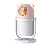 USB Humidifier for Home Office Use, 300mL Aroma Essential Oil Diffuser with Silent Mist Technology and Night Light, Compact Air Purifier Compatible with Most Essential Oils(B)