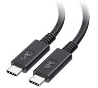 [USB-IF Certified] Cable Matters USB4 Cable 1.8 m with 20Gbps Data, 8K Video Support, and 100W Charging, Compatible with Thunderbolt 4 Thunderbolt 3, iPhone 15, MacBook, DELL XPS, Surface Pro and More