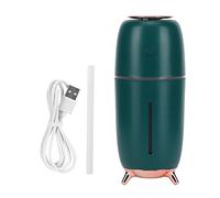 USB Intelligent Spray Humidifier with Night Light Air Humidification for Office Desktop Car (Green)