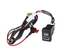 USB Interface Panel USB Port Centre Compatible With Accord For Civic For City For HR-V Car For Charger Socket Fast Charge Outlet Power Adapter PD QC3.0