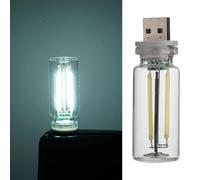 USB Interior Car Lights, USB Retro Car Interior Atmosphere Lights, Touch Adjustment Plug-in USB Automotive Night Lamps, Mini LED Bulb Lamp for Car, Bedroom