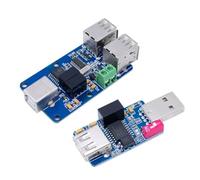 USB Isolator Module ADUM3160, 2500V Isolation 12Mbps USB 2.0 Data Protector for Industrial Equipment, and Play Driver Free, 40C to 85C Operating Temp, Blue