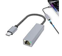 USB LAN Adapter | Portable Ethernet Adapter,USB Network Adapter with Fast and Stable Network Connection, USB Ethernet Adapter for Laptop Tablet Desktop Visiblurry