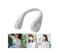 USB Leafless 3000Mah Battery Personal Fan Low Noise Around the Neck Fan