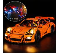 USB LED Light Lighting Kit ONLY For Lego 42056 911 GT3 RS Bricks Toys
