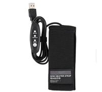 USB Lens Dew Heater - Three Level Heating Control Strip, Flexible Neoprene Insulation Tape, Lightweight Wrap Design, Stable Temperature Output System | For USB Lens Dew Heater