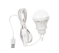 USB Light Bulb, 5V LED Tent Lantern, Portable Hanging Lamp with Hook, Energy-Efficient Crisis Lighting for Camping, Home, Outdoor, Garage, Warehouse, Indoor, and Fishing Use