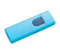 USB Lighter, Charging Touching Sensor Lighter, USB Charging Heating Wire Lighter, Portable Touching Induction Personalized Lighter (Sky Blue)