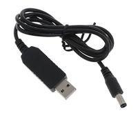 USB Line Step Up Adapter Cable USB 5V to 9V 5.5x2.1mm Connector Converter for Wireless Router