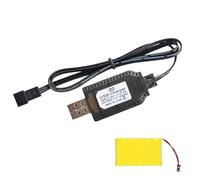 USB Lithium Battery Charger - 7.4V 1000mA Portable Charger for RC Model Building, Drones and Toys | Fast & Safe Charging Sm-2p Sm-3p Sm-4p Batteries, Detection and Prote Functions