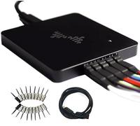 USB Logic Analyzer, 16 Channels, 400MHz Sampling Rate, 16G Sampling Depth, 256Mbits Memory, USB 2.0 Interface for PC Analysis on WinXP/10 Mac OS Linux (DSLogic Plus)