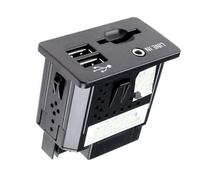 USB Media Player AUX Socket Compatible With For Kuga For Escape 2013-2026 Car USB AUX Charging Socket Connector EM2T14F014AB Socket Connector