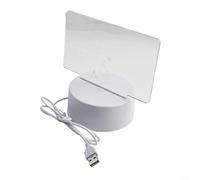 USB Message Board with Warm Light and Erasable Pen for Personalized Desk Setup in Living Room or Office Space (calendar)