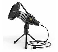 USB Microphone, TONOR Condenser Computer PC Mic with Tripod Stand, Pop Filter,