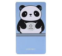 USB Microphone with 360 Degree Omnidirectional Sound Transducer with Intelligent Noise Reduction for Professional Recording, Computer Microphone for Content Creators, Aluminum Alloy (Blue)