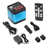 USB Microscope Camera And Microscope Camera 21MP Digital Video Output With HDMI/USB Ports, Microscope With Camera For PCB Repair, Machine Vision And Electronic Component Testing