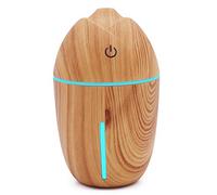 USB Mini Air Humidifier Portable Car Aroma Essential Oil Diffuser Wood Grain Electric Aroma Lamp Fog Mist Maker