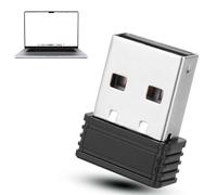 USB Mouse Jiggler Mover, Driver-Free Mouse Movement Simulator, Undetectable Shaker USB Port for Computer Laptop, No Software Plug-and-Play (Black)