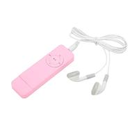 USB MP3 Player, Lossless Sound Portable Digital Music Player with Earphones and Lanyard, MP3 Music Player for Kids Adults, Support Up to 64GB (Roseate)