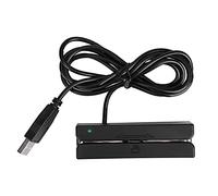 USB MSR90 3 Tracks HiCo Magnetic Stripe Credit Card Swipe Reader for POS Banking Loyalty and Door Entry systems