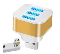 USB Multi-Port to Compact Hub Adapter, 8-Port Aluminum Dock | Simultaneous Video Output, Fast Transfer 5Gbps Ethernet USB-A Port, 100W Supply, Travel Ready Laptop Converter