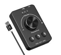 USB Multimedia Control Knob - Volume Adjustment Knob for Computer, Refined Sound Controller | USB Volume Control for Home Office, School, Work Areas, Internet Café, Smooth Audio Management