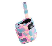 USB Newborn Bottle Warmer Sleeve, Temperature Adjustable Pink Polyester | Constant Heat for Milk Bottle Feeding at Night, 3 Gears Control, USB Powered Design for Travel