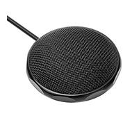 USB Omni-directional Condenser Microphone Professional Clear Sound for PC Laptop, USB Internet Mic for Online Chat/Video Conference/Singing, Metal/Black/1 Piece, Small Video Conference/telecommuting