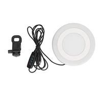 USB Operated Video Conference Illumination | 5.5 Inch Clip On Ring Lamp for Laptop/Desktop/Zoom Meetings | 3 Modes & 10 Level Brightness, Eye Protection