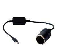USB Or Type C Chargers To 5V To 12V Converter Cable Extender Socket Power Car Accessories(1PC Type-C)