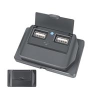 USB Outlet 12V - RV Charger Port, Duals USB Station | Waterproof Powers Adapter Socket, Quick Charge Replacement Plug, Compact 3.1A Supply Hub, Charging Interface for RV Vehicle Car Boat Motorcycle