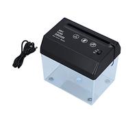 USB Paper Shredder, Metal Knife Portable Paper Cutting Machine Mini Document Shredder Small Paper Shredder Cross-Cut Shredder for Office School Home Desktop Stationery